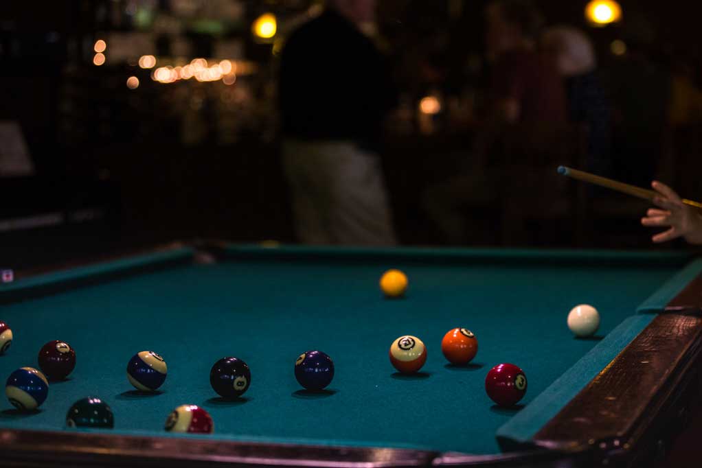 Pool at the Fireside Bar