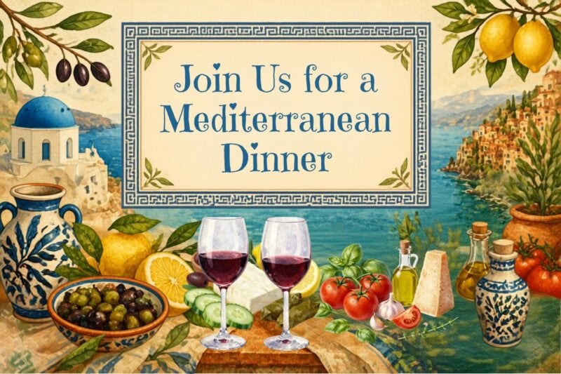 September 2026 Mediterranean Dinner at Fryemont