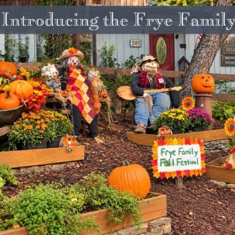 Frye Family Bryson City Scarecrow Entry