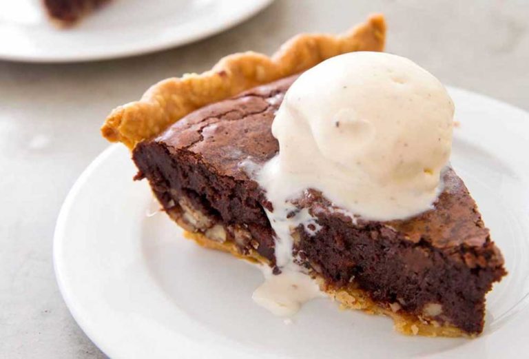 Fudge Brownie Pie Fryemont Inn