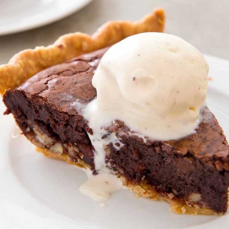 fudge brownie pie