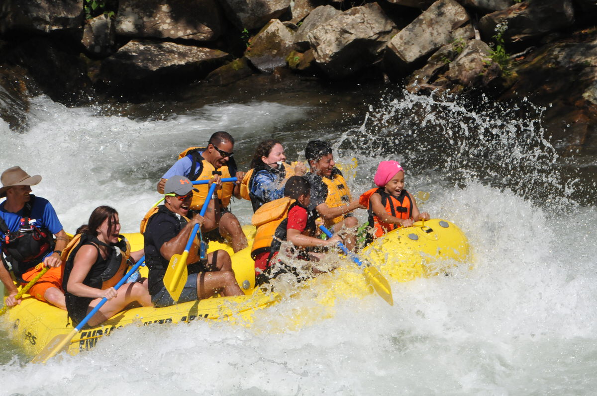 White water rafting