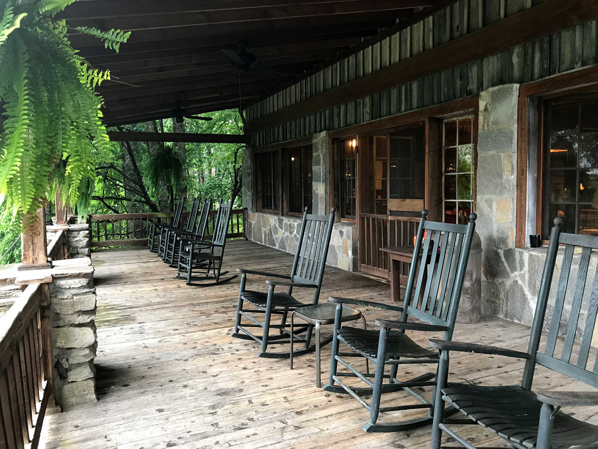 Rocking Chairs on the porch